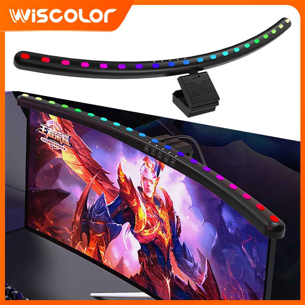 Desk Setup For Office - RGB Işık Çubuğu Monitör Akıllı Wifi
