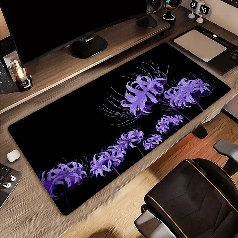 Desk Setup Red - XXL Mousepad Gotik Lycoris Radiata Kırmızı