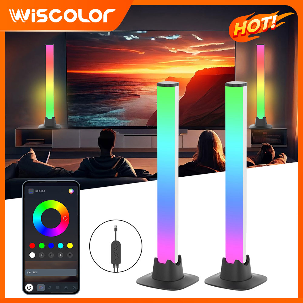 Desk Setup Youtube - Masaüstü Kurulum RGB LED Işık Çubuğu,