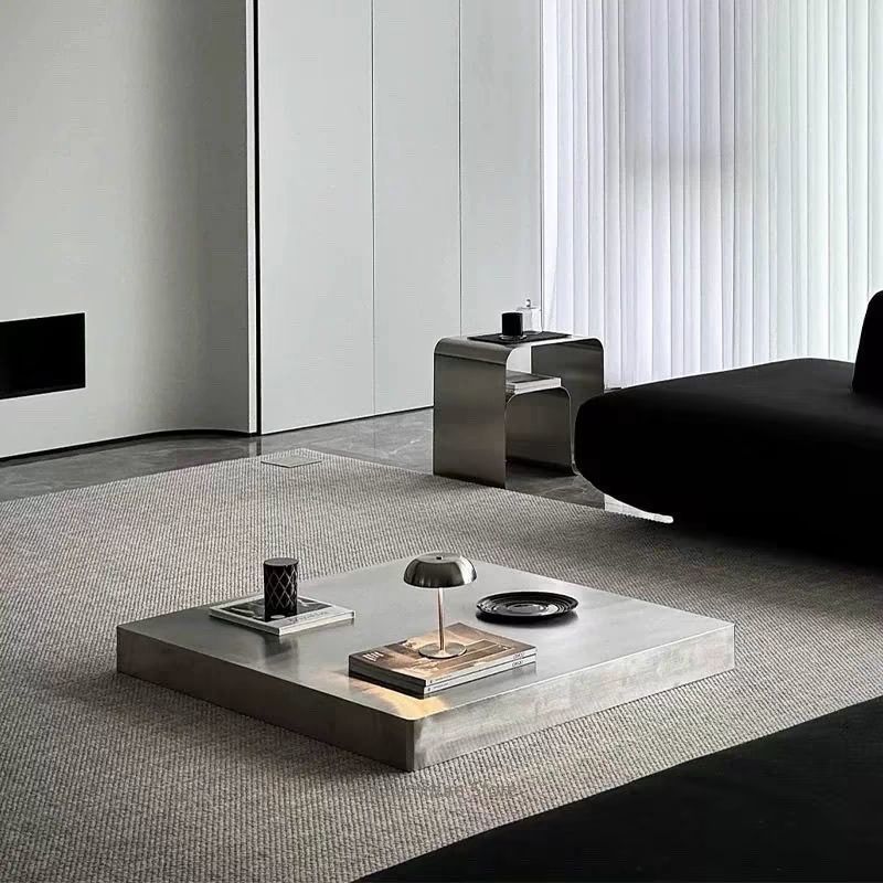 Desk Setup Minimalist - İskandinav Yaratıcı Tasarım Paslanmaz Çelik Köşe