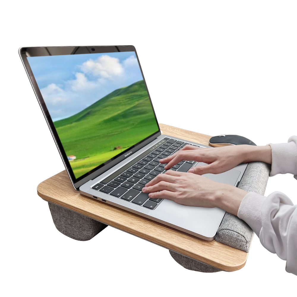 Desk Setup With Laptop - Mumucc Ahşap Asma Yatak Çalışma Masası,