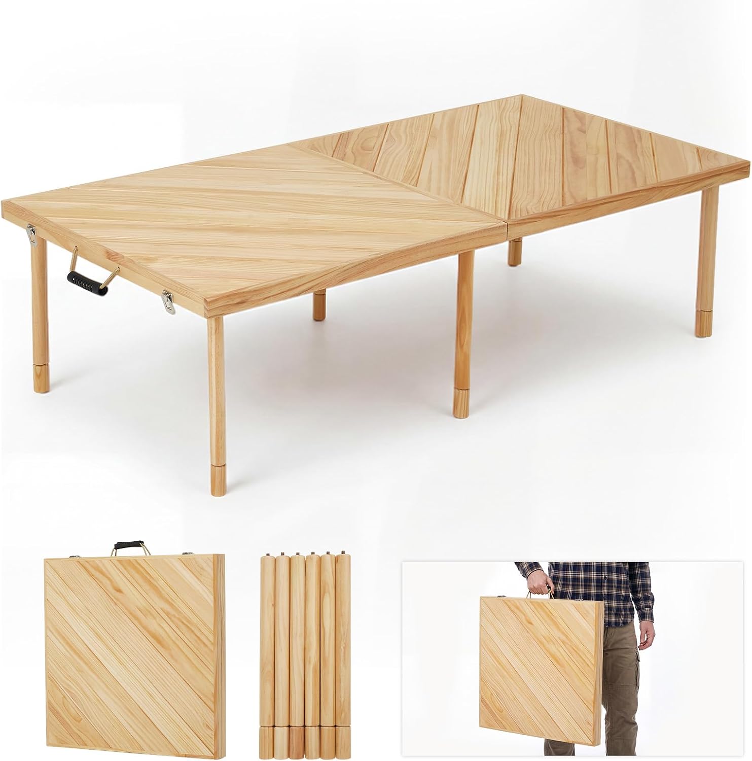 Desk Setup Pegboard - Açık Hava Katlanır Piknik Masası 60