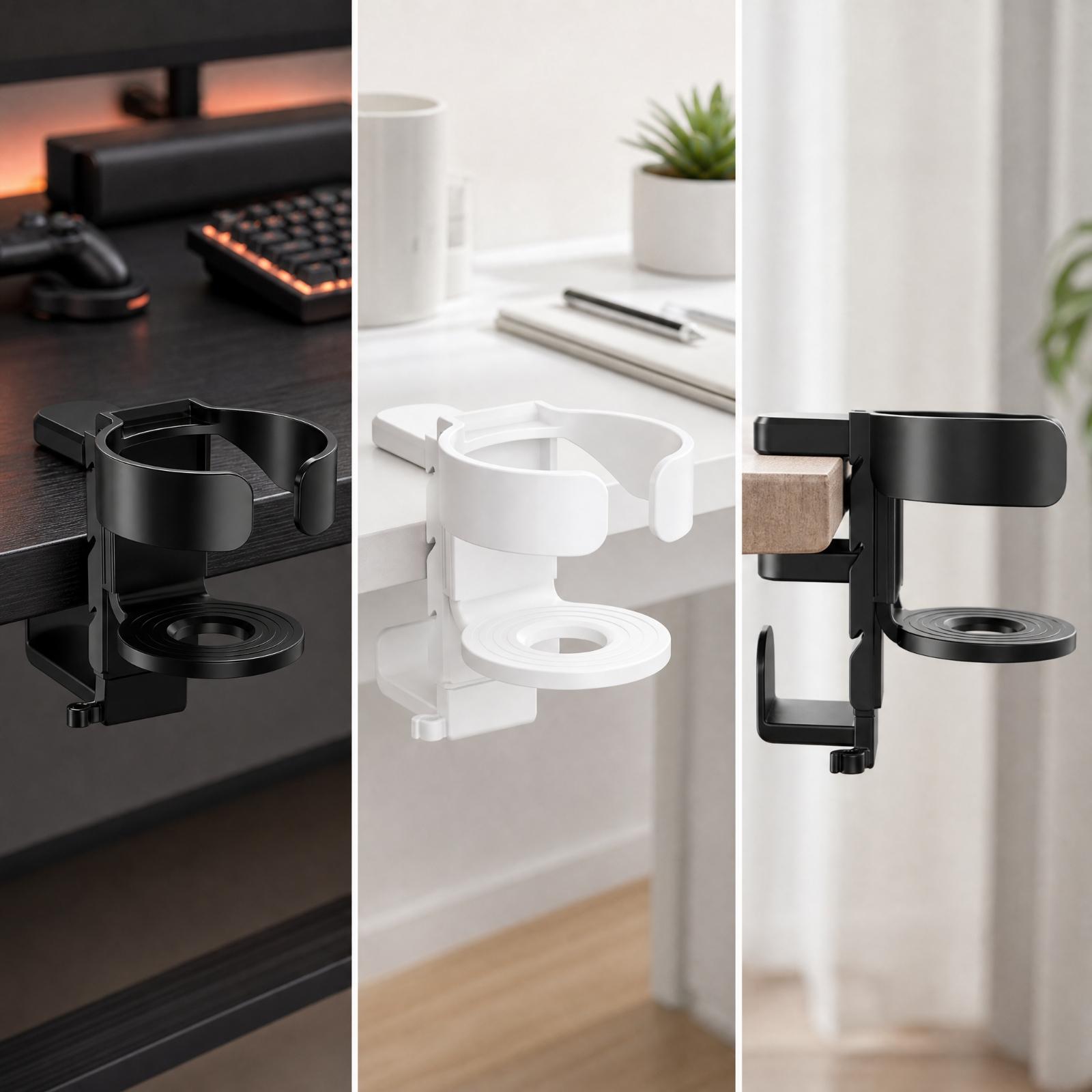 Desk Setup Headphones - Masa Üstü Kulaklık Standı, Gözlük Tutucu