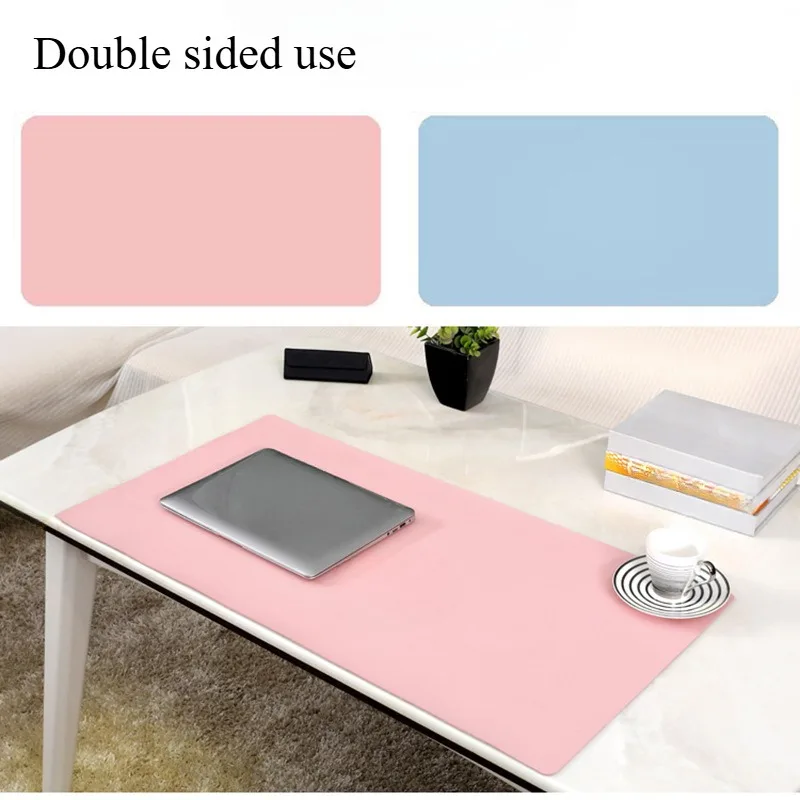 Desk Pad Leather Large - 1 adet PU deri mouse pad,