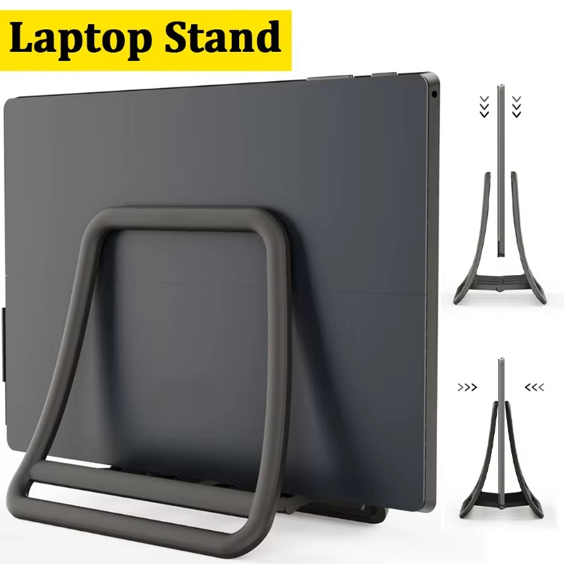 Vertical Laptop Stand - Dikey Dizüstü Bilgisayar Standı Yerden Tasarruf