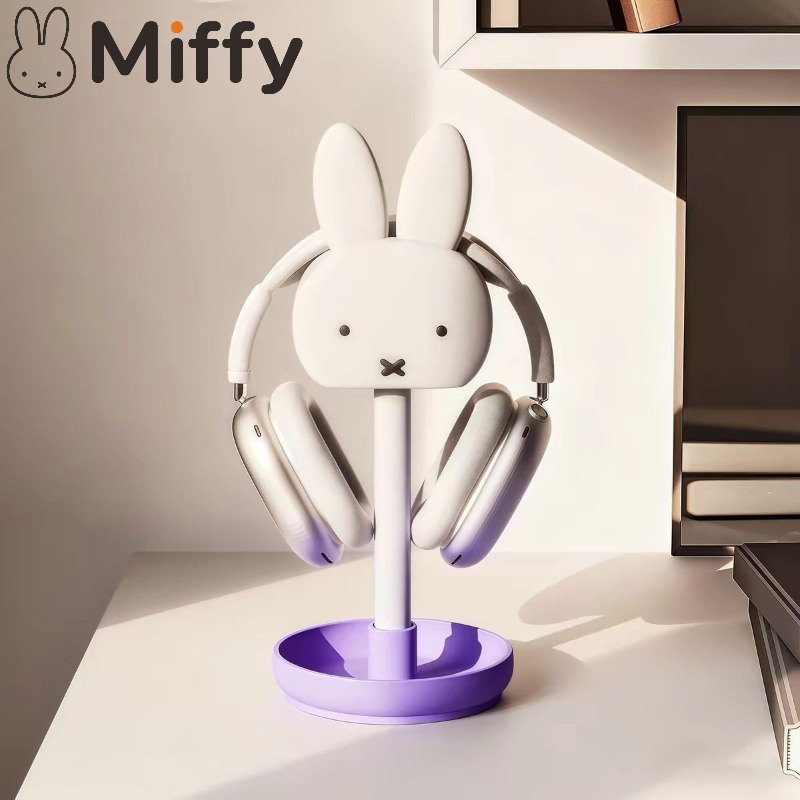 Desk Setup Headphones - Anime Miffy Oyun Kulaklığı Standı Kulak