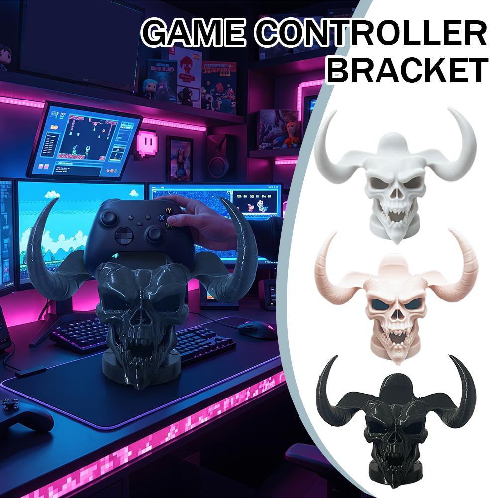 Desk Setup Game - Eşsiz Şeytan Kafatası Boynuzlu Kontrol Cihazı