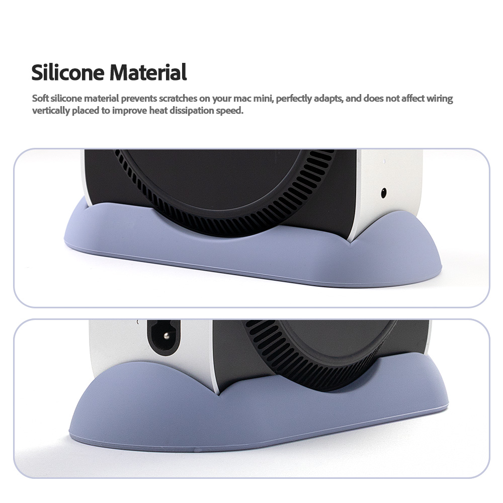 Silikon Dikey Stand Mac Mini M - Vertical Laptop Stand incelemesi ve fiyatı
