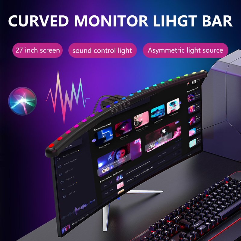 RGB Işık Çubuğu Monitör Akıllı - Desk Setup For Office incelemesi ve fiyatı
