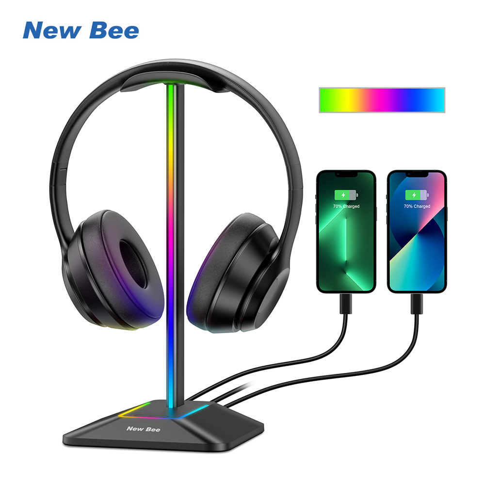 Yeni Bee Z8 RGB Kulaklık Stand - Desk Setup Game incelemesi ve fiyatı