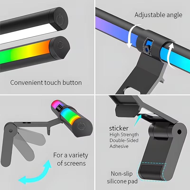 Monitör Işık Çubuğu RGB Işık Ç - Desk Setup Game incelemesi ve fiyatı
