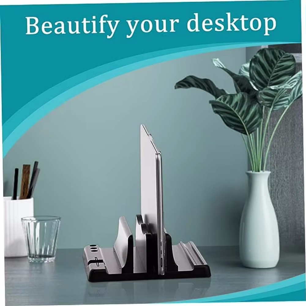 Tek/Çift Yuvalı Dikey Dizüstü  - Vertical Laptop Stand incelemesi ve fiyatı