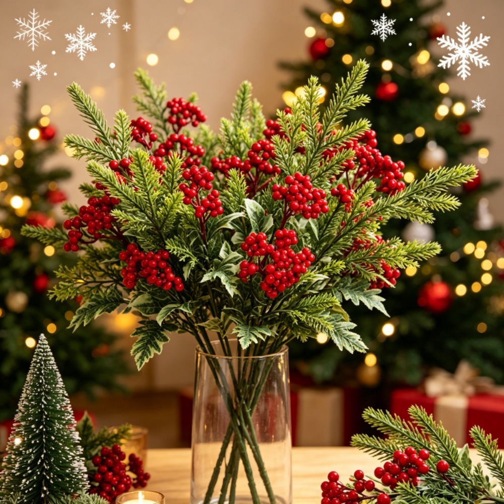 Yapay Noel Yeşillik Bitkileri, - Desk Setup At Home incelemesi ve fiyatı