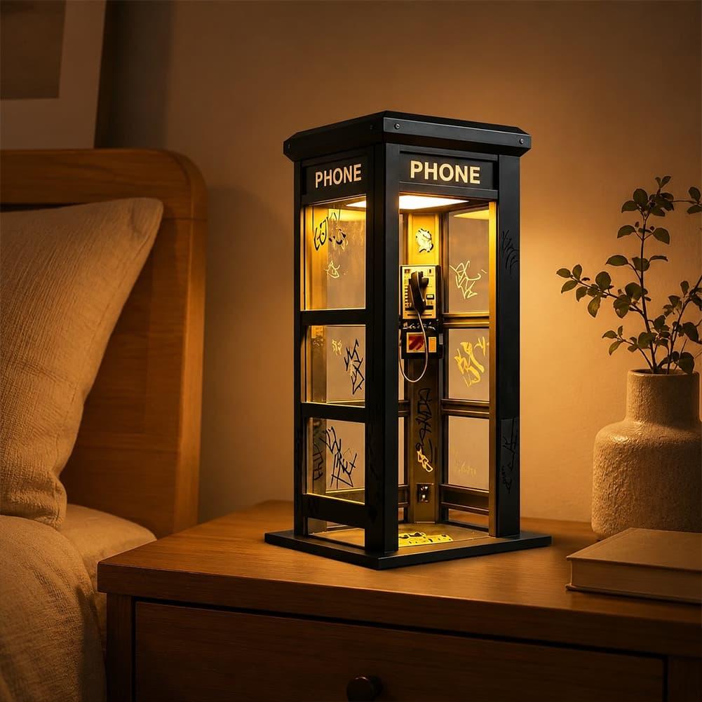 Retro Graffiti Telefon Kulübes - Desk Setup Lighting incelemesi ve fiyatı