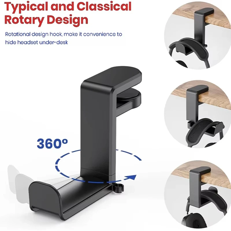 360 °   Döner Kulaklık Standı  - Desk Setup Game incelemesi ve fiyatı