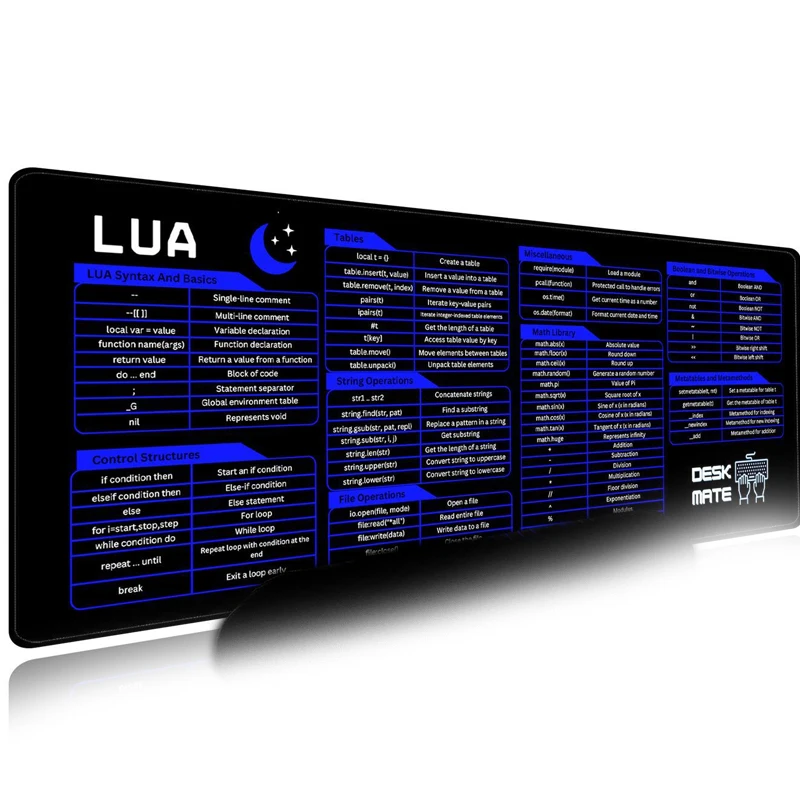 LUA Programlama Kısayolları Bü - Desk Pad Leather Large incelemesi ve fiyatı
