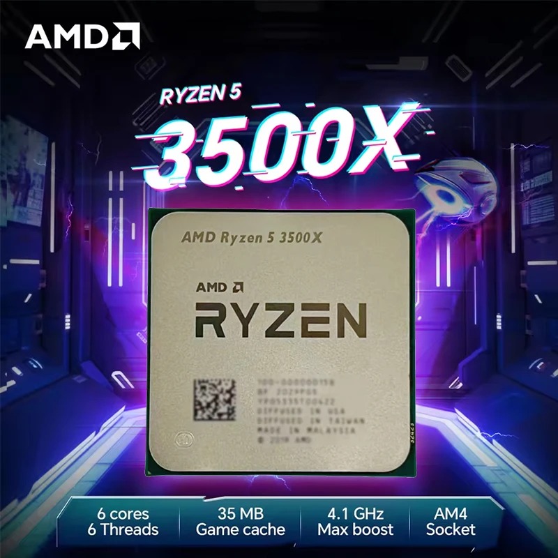 Ryzen 5 3500X 7nm 6 Çekirdekli - Desk Setup Pegboard incelemesi ve fiyatı