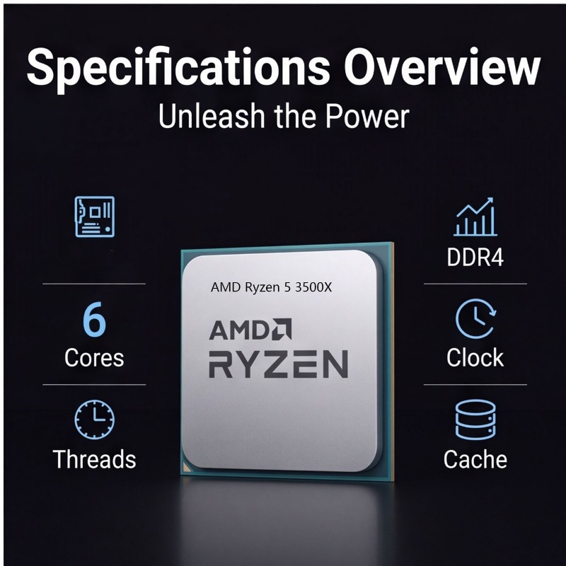 Ryzen 5 3500X 7nm 6 Çekirdekli - Desk Setup Pegboard incelemesi ve fiyatı
