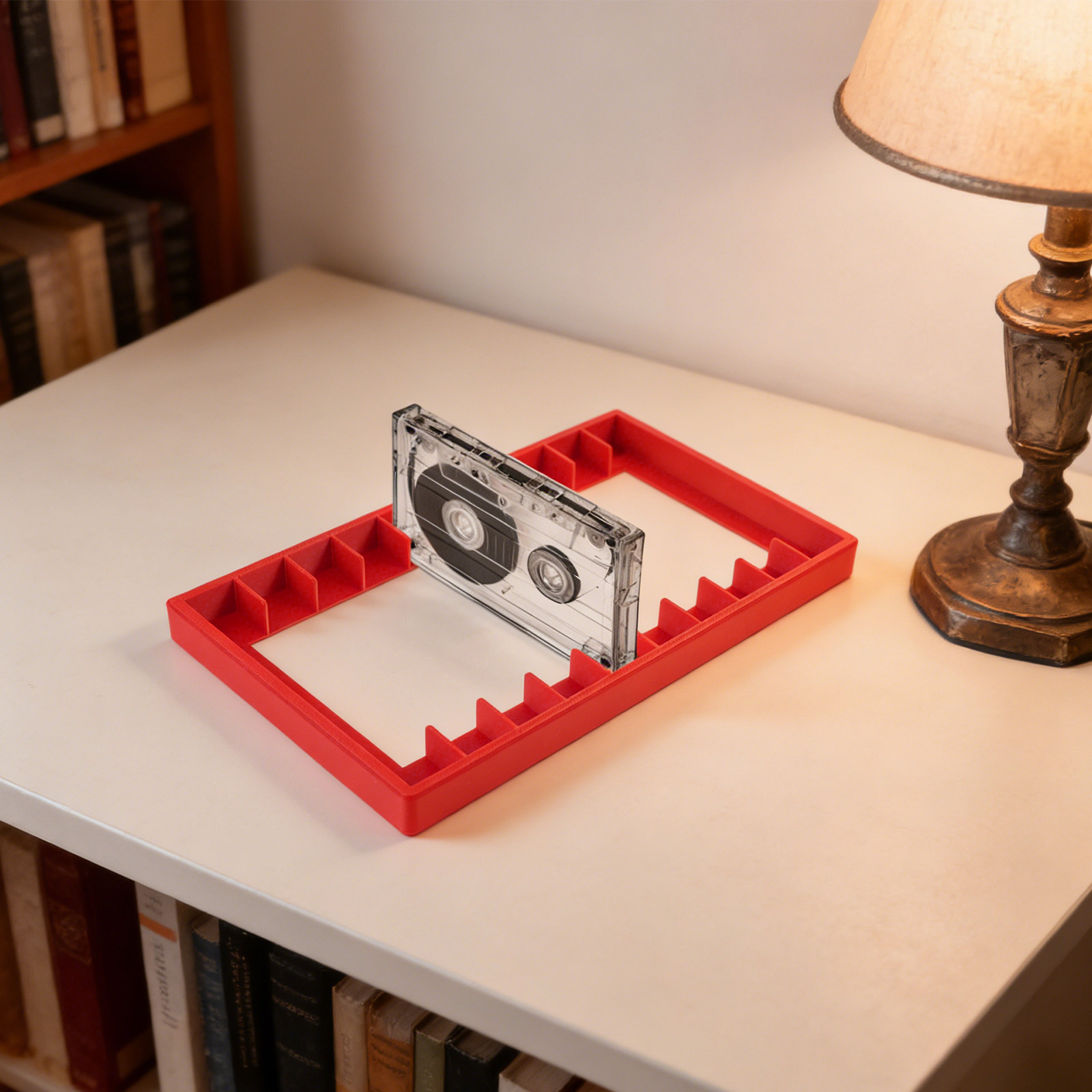 Kaset Depolama Organizatör Raf - Desk Setup Red incelemesi ve fiyatı