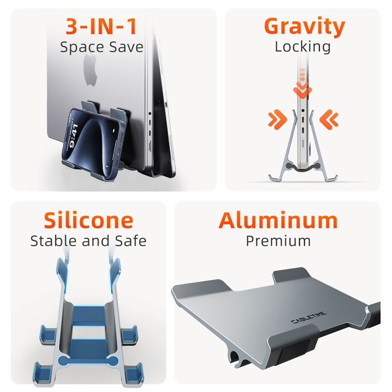 CABLETIME Dikey Dizüstü Bilgis - Vertical Laptop Stand incelemesi ve fiyatı