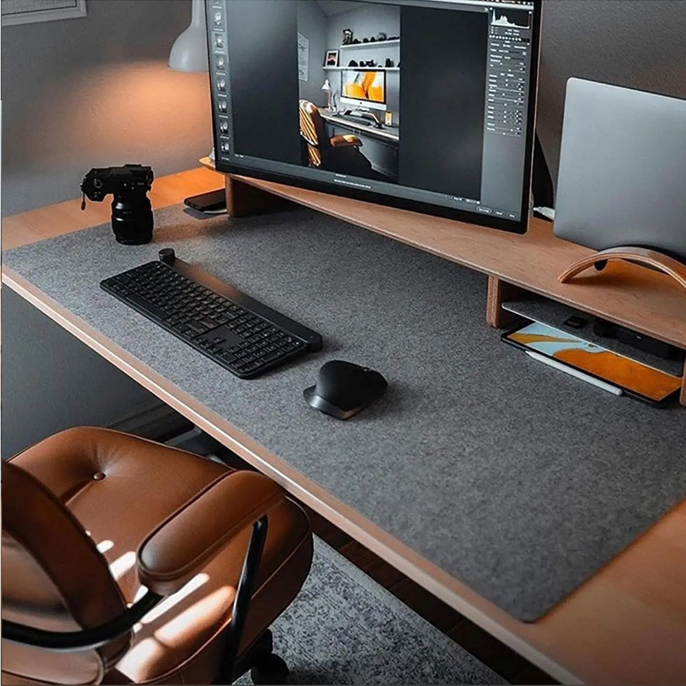 Keçe Masa Örtüsü Bilgisayar Ma - Desk Setup Carpet incelemesi ve fiyatı