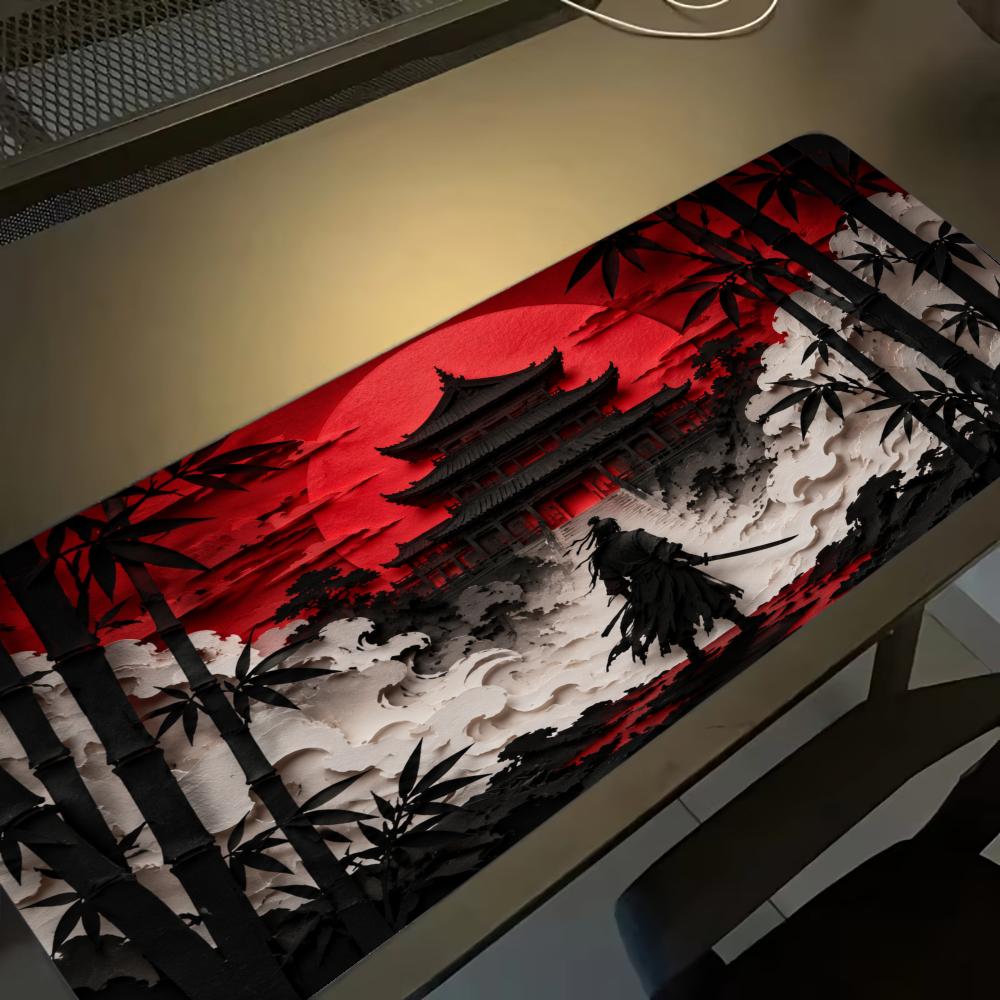 Samuray Kırmızı Ay Mouse Padle - Desk Setup Red incelemesi ve fiyatı