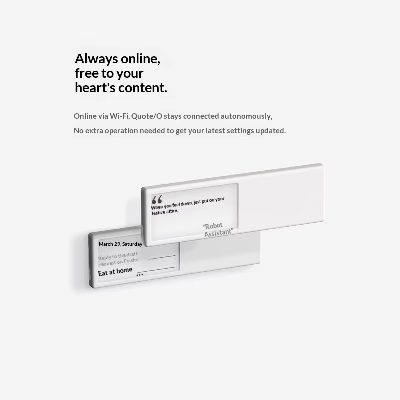 Akıllı Wifi E-Mürekkep Ekranlı - Desk Setup For Office incelemesi ve fiyatı