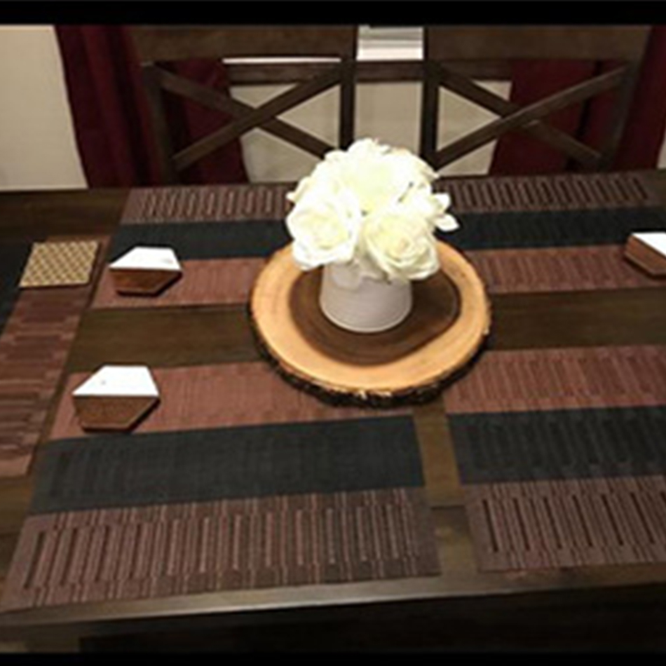 Yemek masası için Placemats PV - Desk Setup Clean incelemesi ve fiyatı
