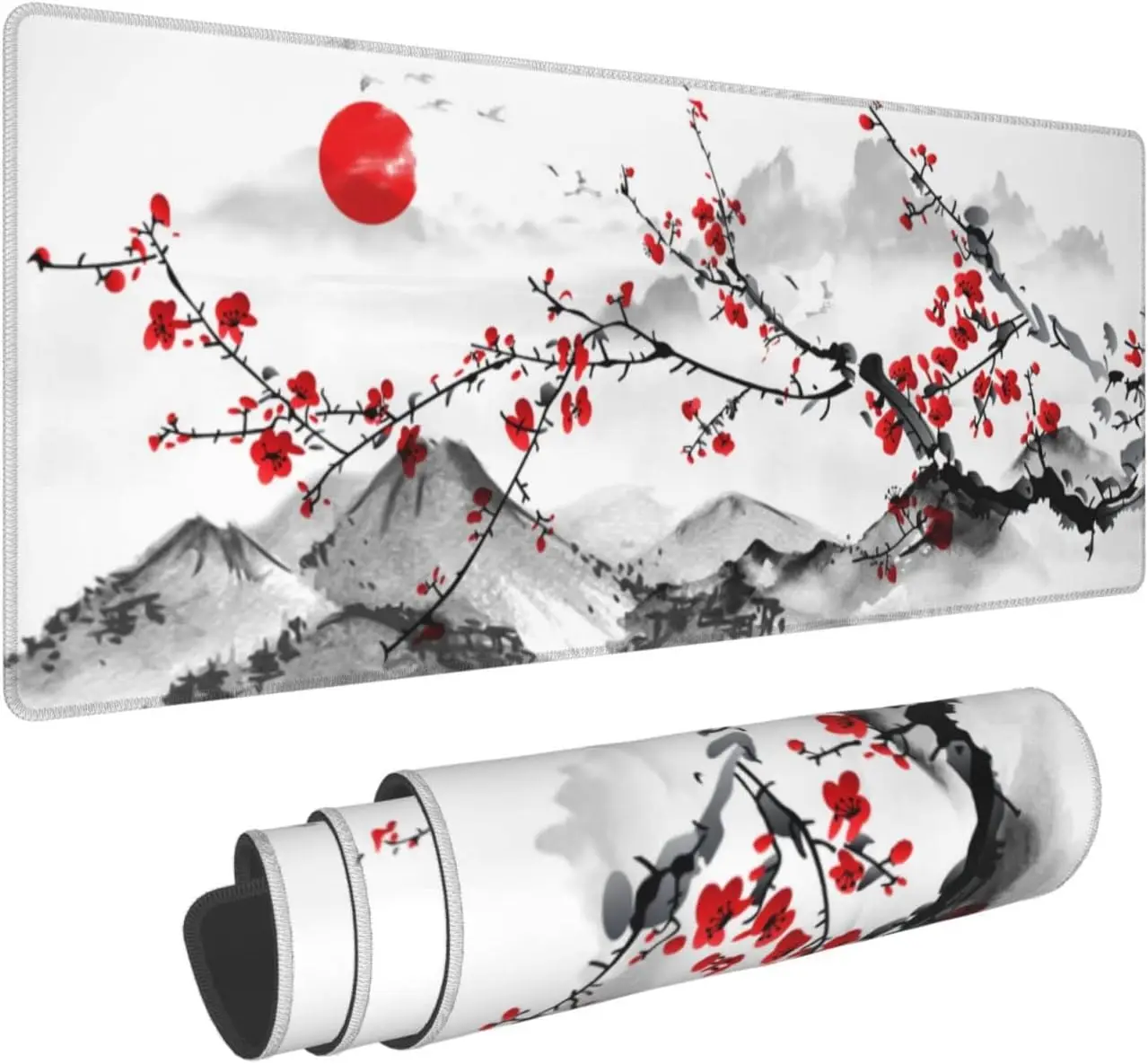 Çin Mürekkep Boyası Erik Çiçeğ - Desk Setup Red incelemesi ve fiyatı