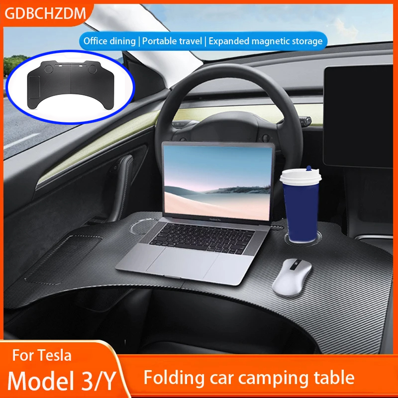 Tesla Model Y Juniper 2025 Mod - Desk Setup With Laptop incelemesi ve fiyatı
