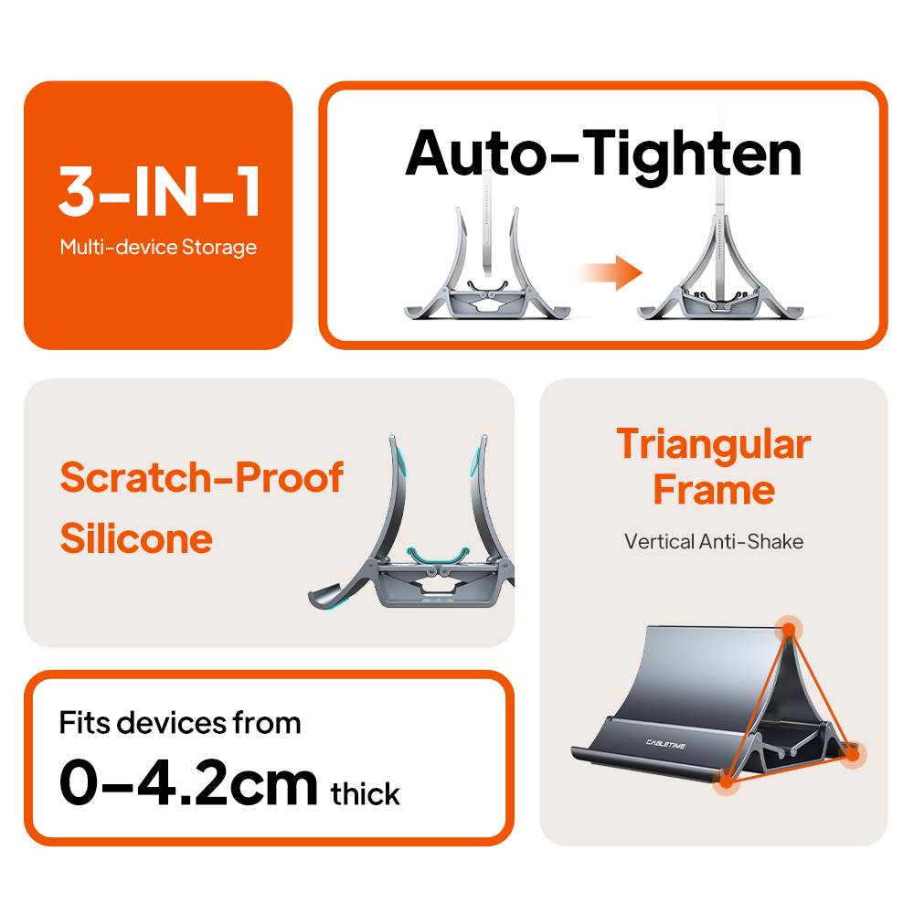 CABLETIME Dikey Dizüstü Bilgis - Vertical Laptop Stand incelemesi ve fiyatı