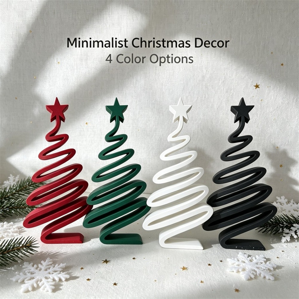 3D Baskı Minimalist Noel Ağacı - Desk Setup Minimalist incelemesi ve fiyatı