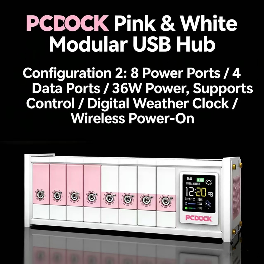 PCDOCK Blok USB Masaüstü Güç Ş - Desk Setup With Laptop incelemesi ve fiyatı