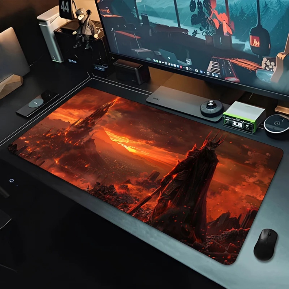 Vintage Kırmızı Altın Desenli  - Desk Setup Red incelemesi ve fiyatı