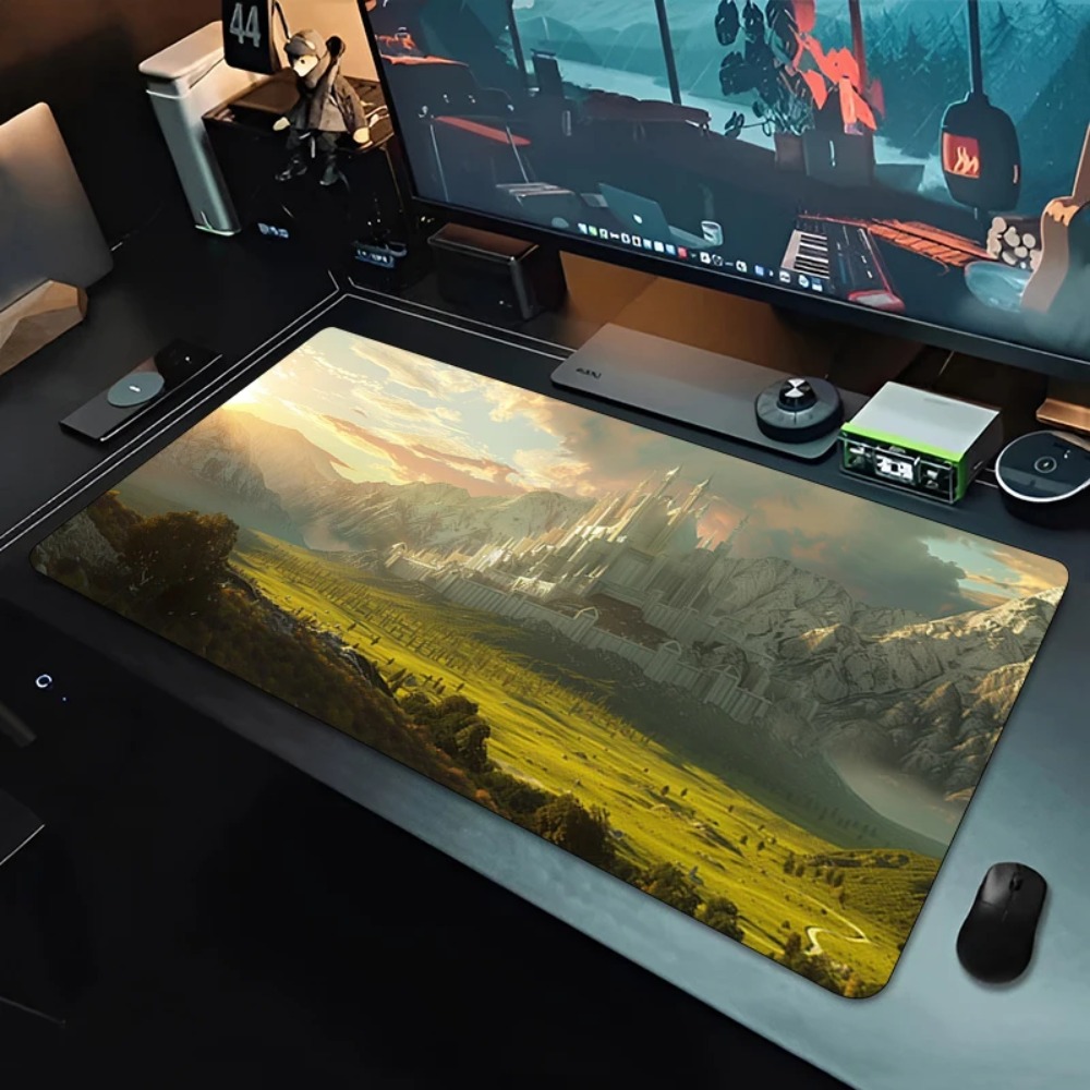 Vintage Kırmızı Altın Desenli  - Desk Setup Red incelemesi ve fiyatı