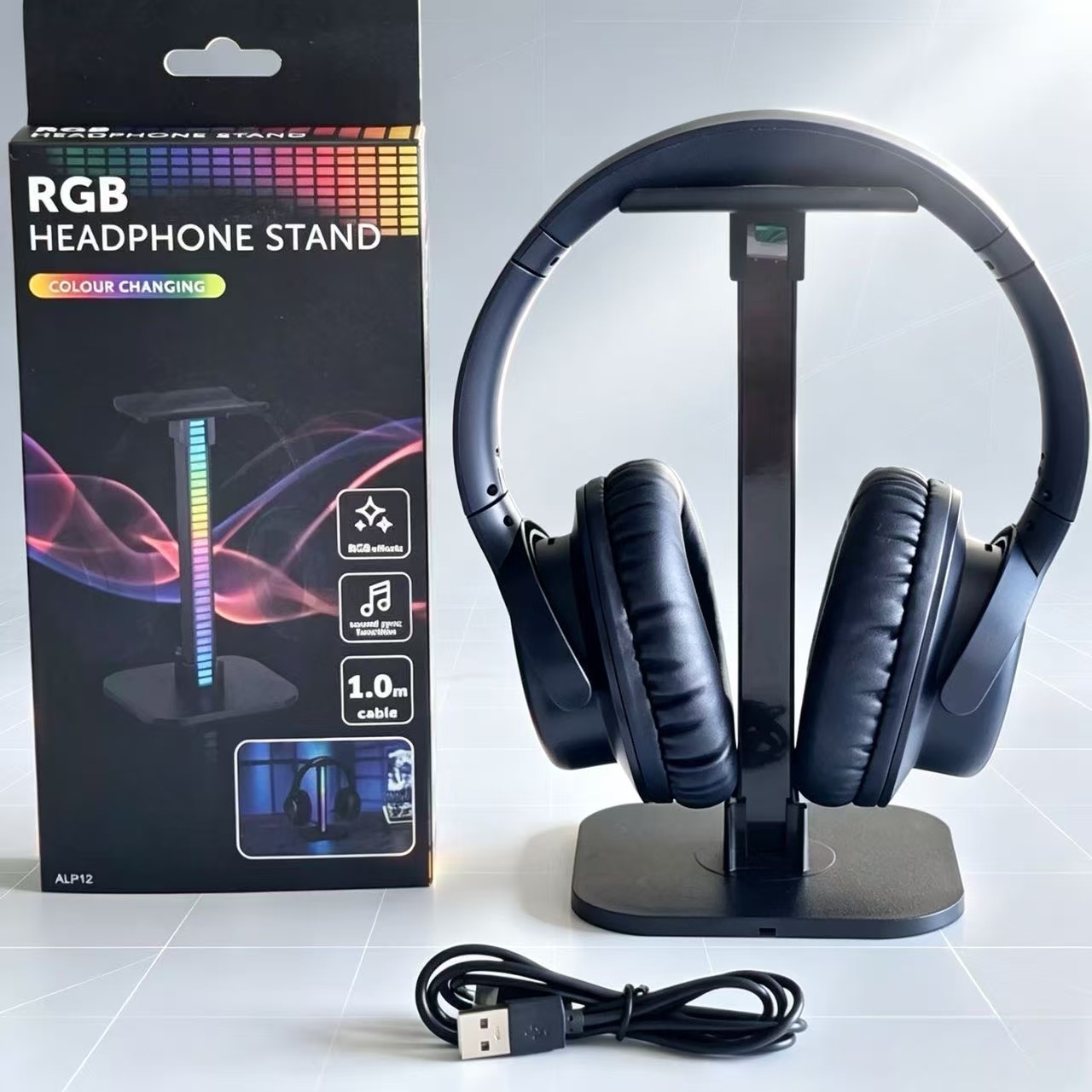 USB Oyun Kulaklığı Standı RGB  - Desk Setup Lighting incelemesi ve fiyatı