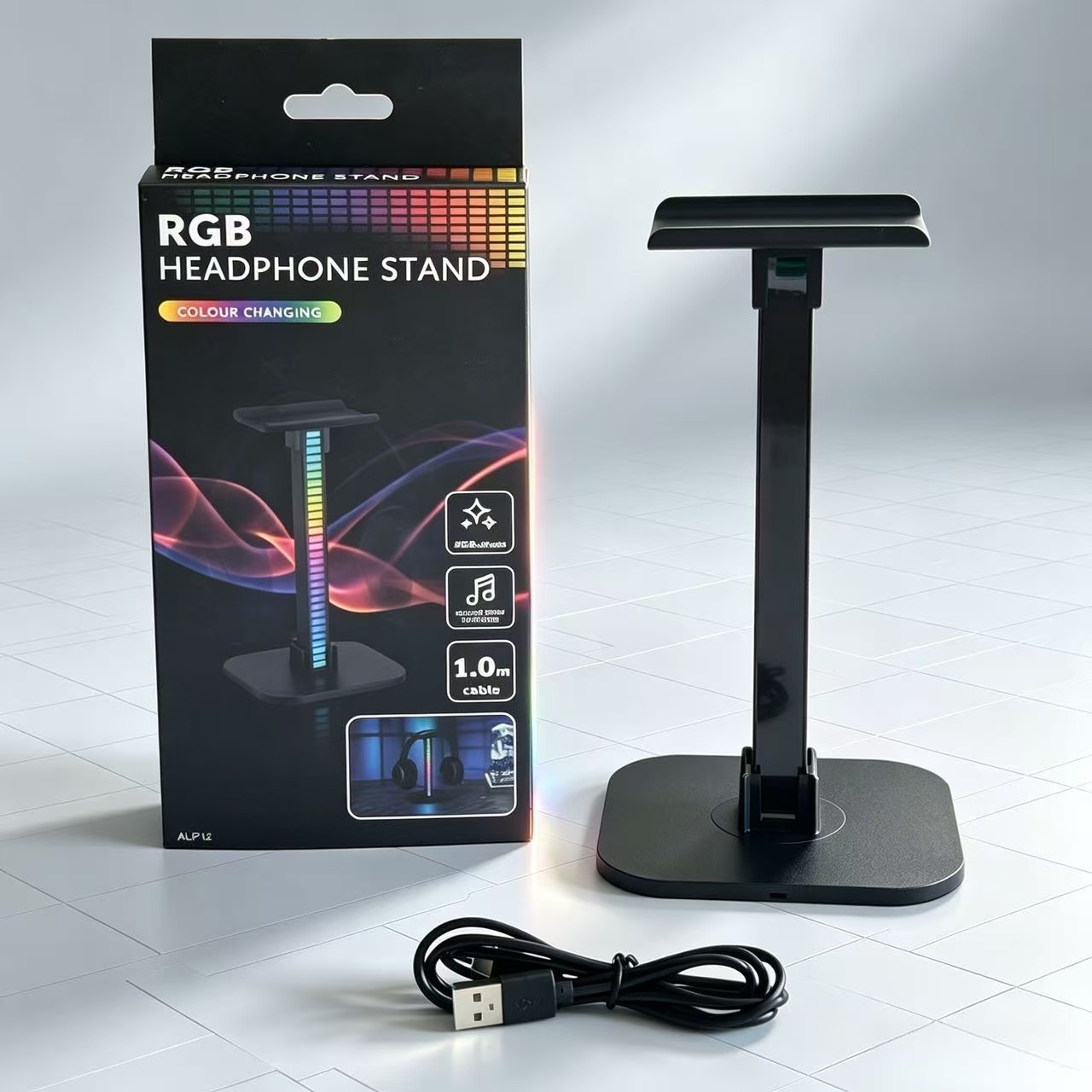 USB Oyun Kulaklığı Standı RGB  - Desk Setup Lighting incelemesi ve fiyatı