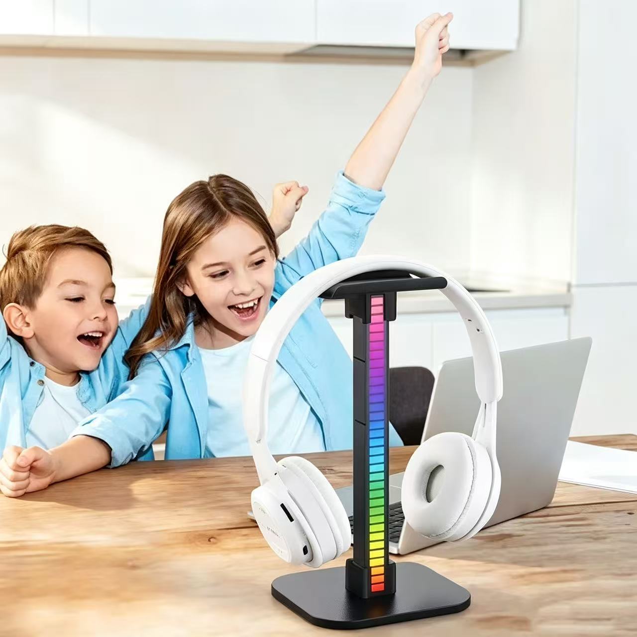 USB Oyun Kulaklığı Standı RGB  - Desk Setup Lighting incelemesi ve fiyatı