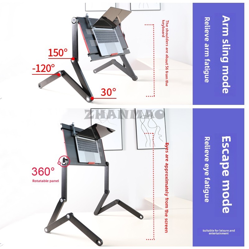 Yatakta Düz Yatmak, Dizüstü Bi - Desk Setup With Laptop incelemesi ve fiyatı