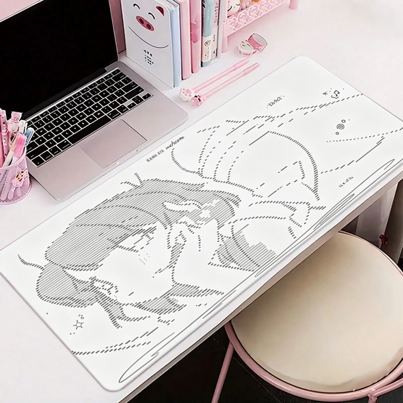 1 adet deri Mouse Pad Anime me - Desk Setup Carpet incelemesi ve fiyatı